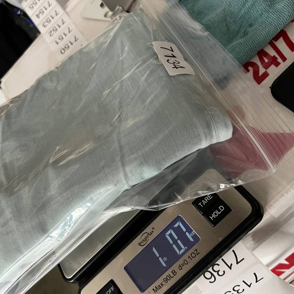 Mavi 27x27 Bodrum‎ High Rise Wide Leg Denim Jeans Pants Green Women New - Picture 16 of 16